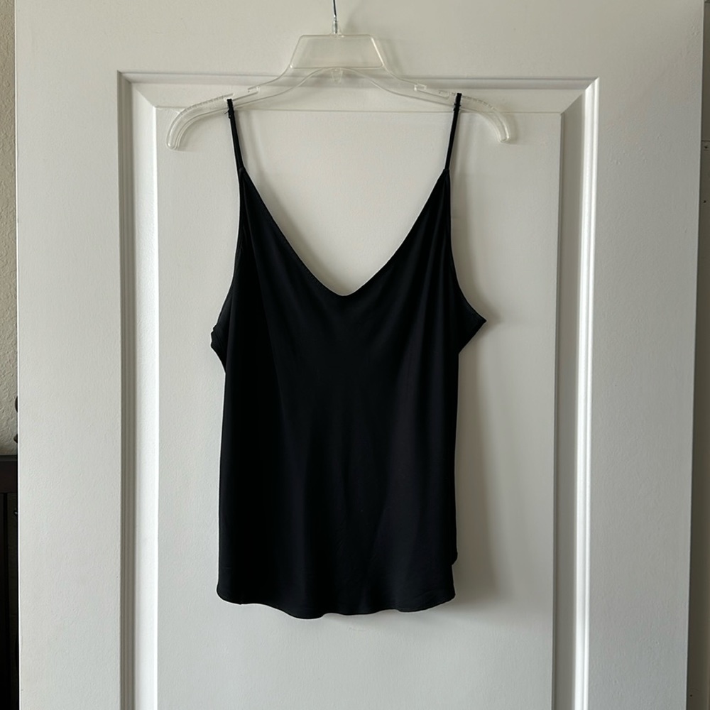 A&F satin tank top